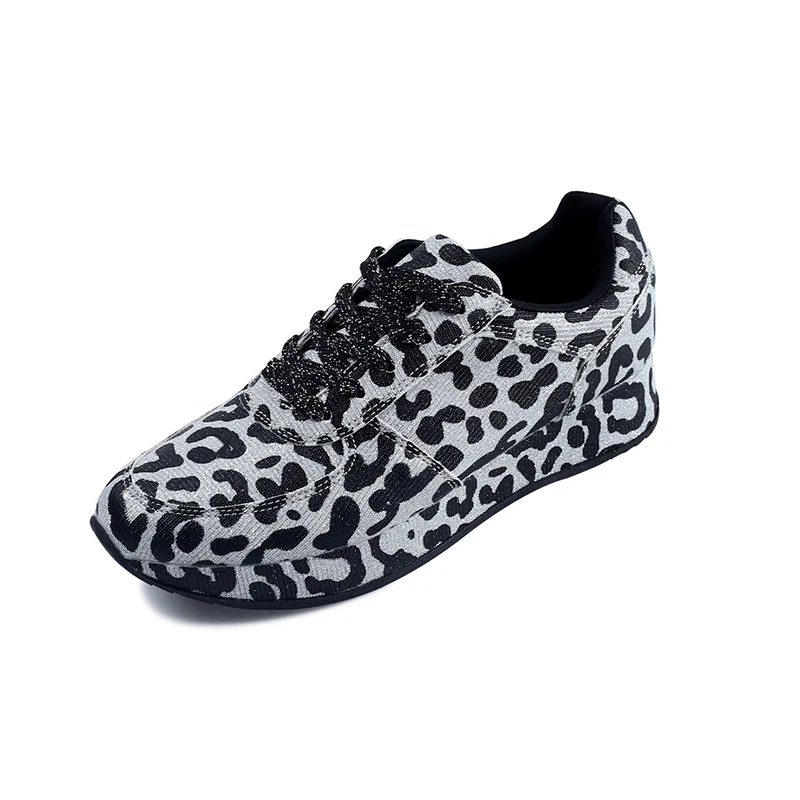 

Leopard Print Women Sneakers 2019 New fashion Soft Sexy Women Casual Shoes Breathable platform casual Dad Sneakers