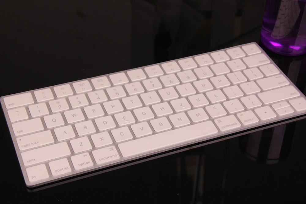 XSKN бренд, для Apple Magic Keyboard прозрачный ТПУ водонепроницаемый чехол для клавиатуры ноутбука защитная пленка, версия США