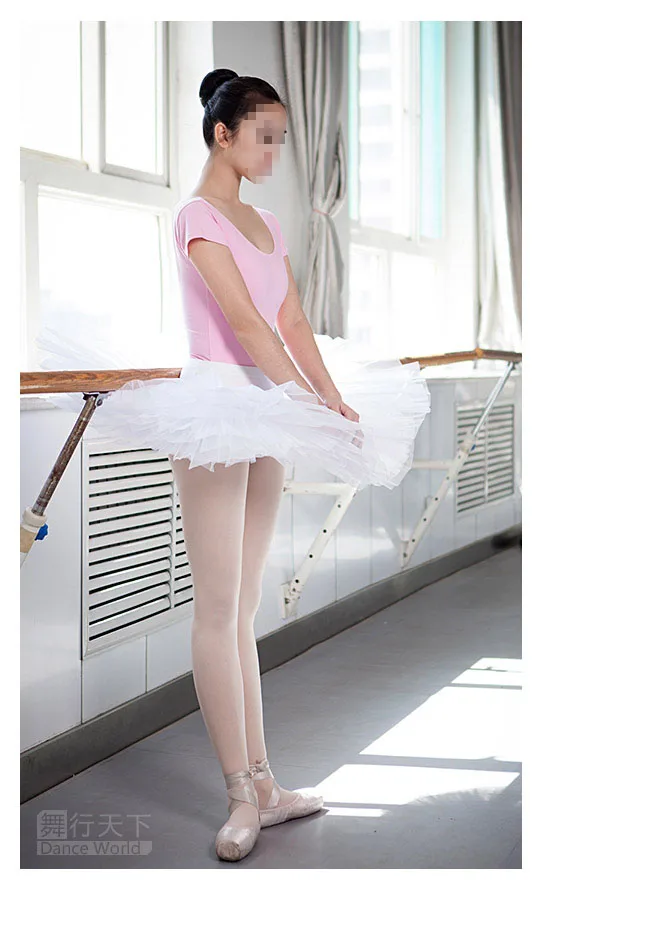 Новинка, профессиональная балетная юбка-пачка, для взрослых, классический балетный костюм, платье-пачка для танцев, 4 цвета - Цвет: Белый