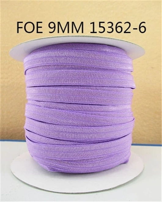 

David accessories 3/8 '' Elastic Ribbon Solid Color Ribbon Tape DIY Hairband accessorieWedding Party Decoration Gift Wrap10Yc233