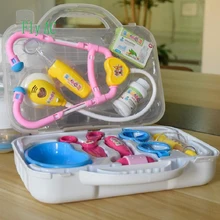 Fly AC Прочный детский набор доктора с электронный стетоскоп и 9 медицинское оборудование доктора, упаковано в прочный Подарочный чехол