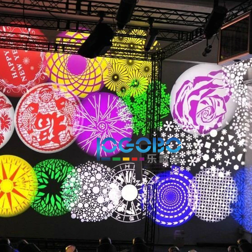 Яркий Крытый изображения вращающийся 20 Вт светодиодный Пользовательские гобо логотип рекламные вывески 3d логотип проекторы свет Дисплей Знаки Реклама