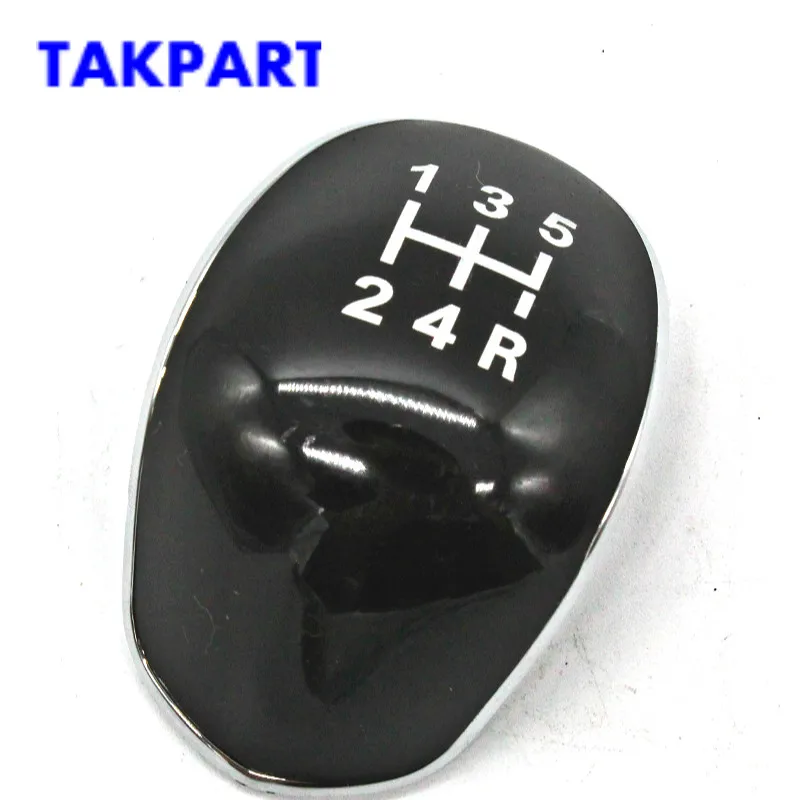 TAKPART черный 5 скоростей Ручка переключения передач крышка крышки для Ford Mondeo Galaxy