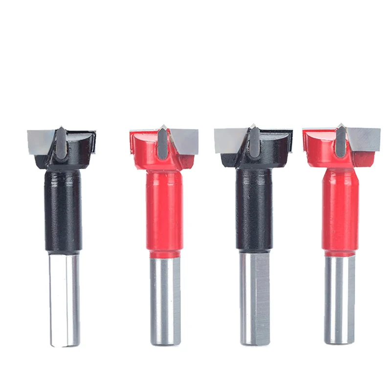 HUHAO 1pc Industrial Grade wood drill bit 70mm length router bits for wood row drilling for boring machine 16mm-35mm endmill