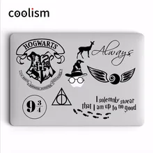 Гарри Поттер тема для ноутбука наклейка для MacBook Decal про воздух сетчатки 11 “12” 13 “14” 15.6 дюймов Mac кожного покрова ноутбуков HP stciker