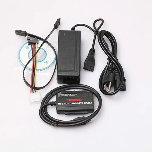 

USB 3.0 2.0 to 2.5 3.5 SATA IDE HD HDD Adapter Converter Cable for 2TB ATA ATAPI