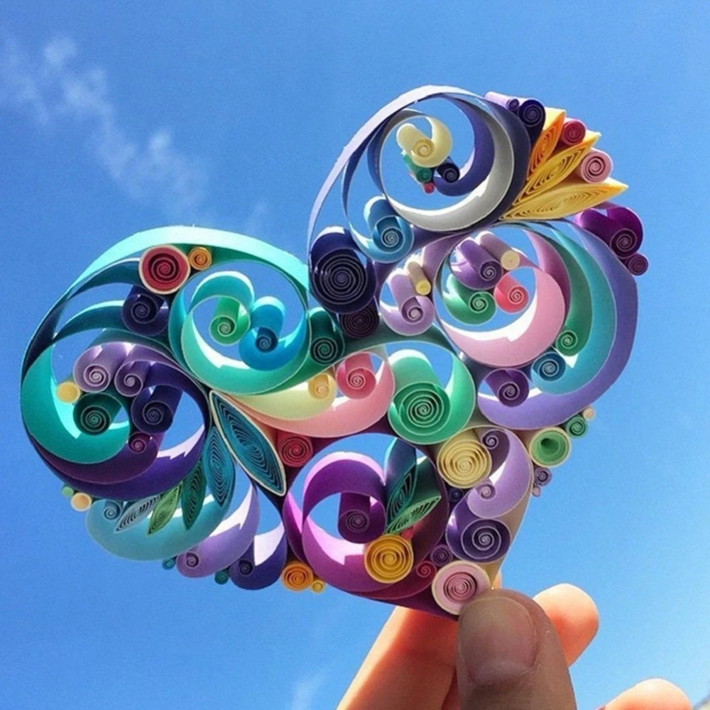 Quilling,Quilling art,Paper art,Quilling paper strips 3mm5mm,120 strips,High quality 120 gsm,Paper art,Paper quilling,Paper quilling art
