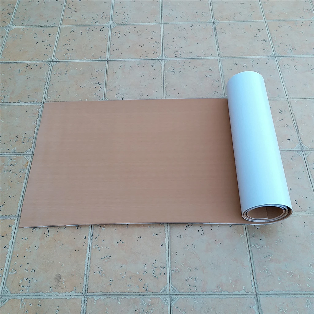 Boat Decking Sheet Non-Skid Self-Adhesive Sea Deck Yacht RV Cars Flooring Mats Decoration Water Sports SUP Surfing Boards Gear