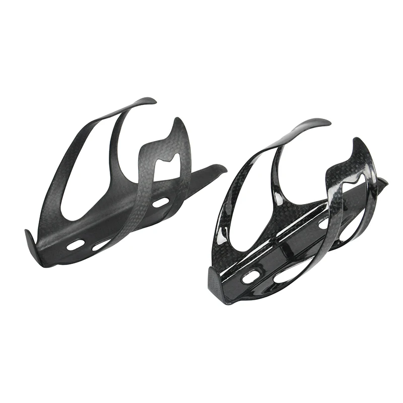 

2Pcs 3K Full Carbon Fiber MTB Road Bike Bicycle Bottle Cages Matt Glossy FD001