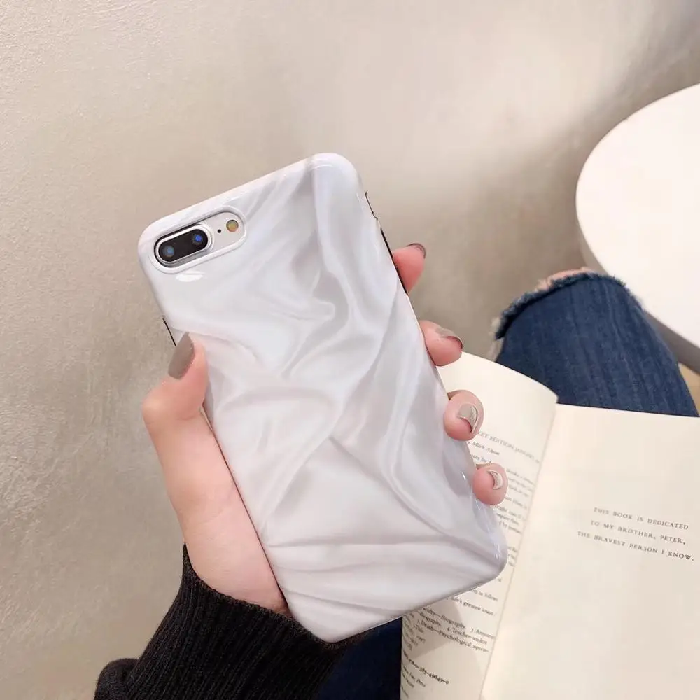 W10 Роскошный Мраморный чехол для телефона для iphone 11 Pro Max XS Max X XR 7 8 Plus 8 Plus 7Plus 6 S 6 S чехол силиконовый чехол - Цвет: W10