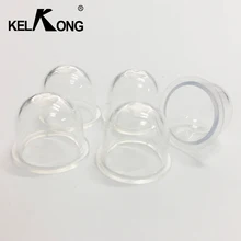 KELKONG Прозрачный 5 шт. 22 мм OD вариант топливный насос карбюратор праймер чаша лампы для бензопилы воздуходувки триммер кусторез