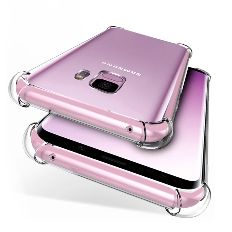 

Tranparent Case For Samsung Galaxy S10 Plus S10e M20 M10 Note 8 S9 S8 A6 A8 Plus 2018 Luxury Clear Cover For Samsung S10 e Cases