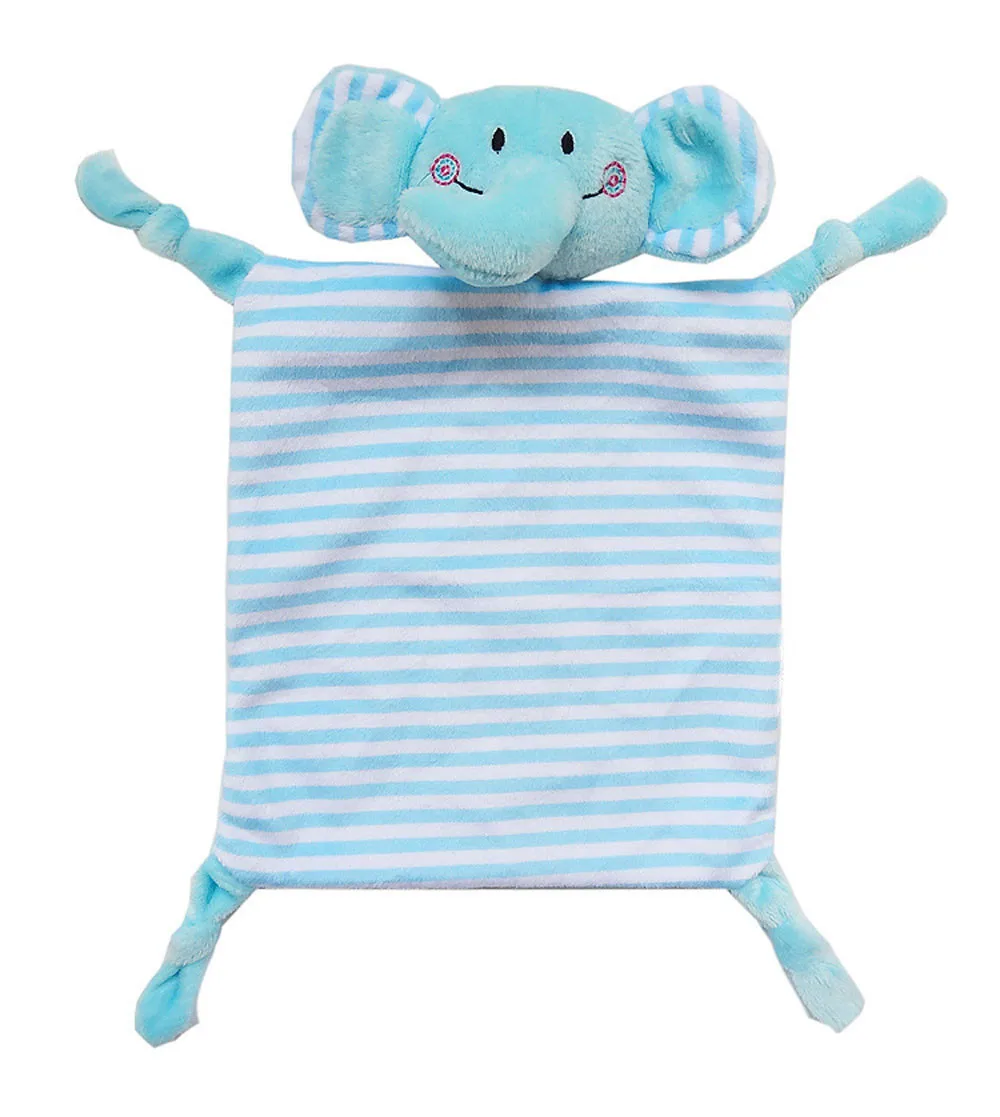 Детская хлопковая смесь, Повседневная Удобная плюшевая игрушка, кукла-животное, многофункциональное полотенце для сна для детей