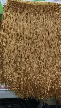 

good looking 30cm beaded Fringe Ribbon Trim Fringe tassel Lace Trim David-91015 for party dress