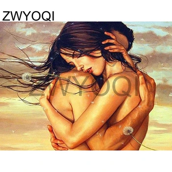 

Full Round Diamond mosaic Love embrace DIY 3D Diamond painting Cross stitch embrace Full Square Diamond embroidery Love embrace