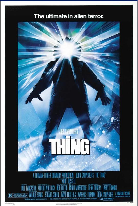 

The Thing 1982 classic movie posters and print silk fabric cloth print Wall Decor custom print