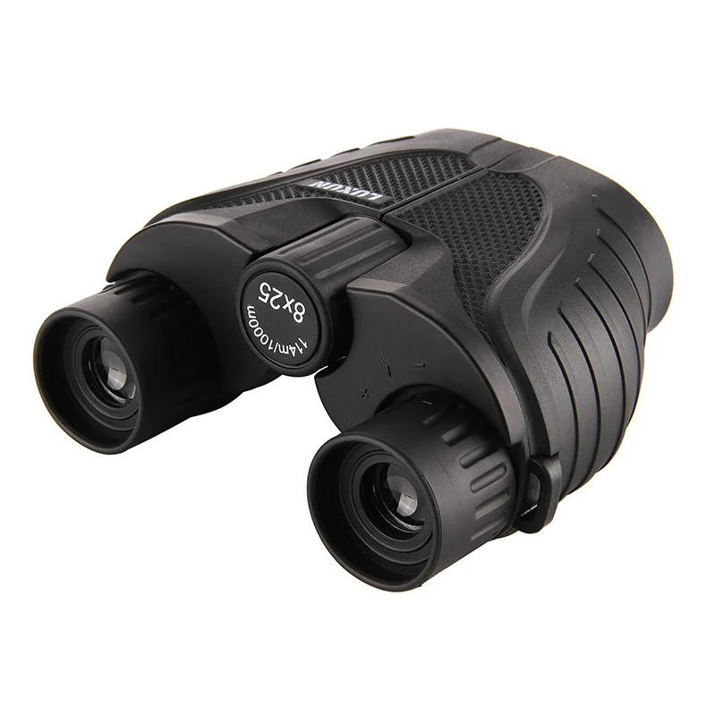 مصغرة 8X25 الأسود الأخضر HD مناظير ل مرات الصيد جميع البصرية عالية Telescopio تلسكوب فيلم للماء