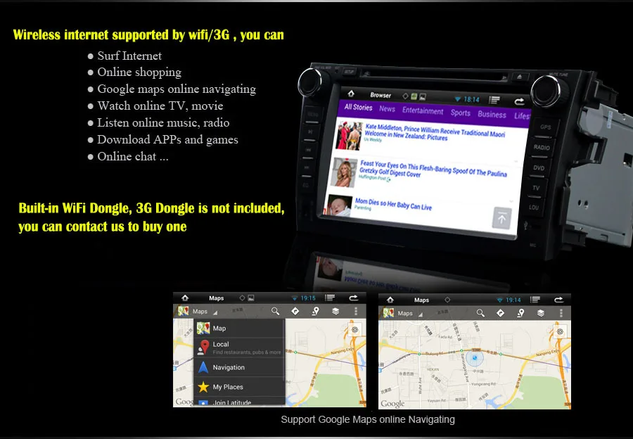 Clearance Android 8.1 Auto Car GPS for Toyota Corolla 2006-2011 DVD Player WIFI 3G Bluetooth TV 8 Inch Free GPS Card and Map 2017 New 4 Clearance Android 8.1 Auto Car GPS for Toyota Corolla 2006-2011 DVD Player WIFI 3G Bluetooth TV 8 Inch Free GPS Card and Map 2017 New 4