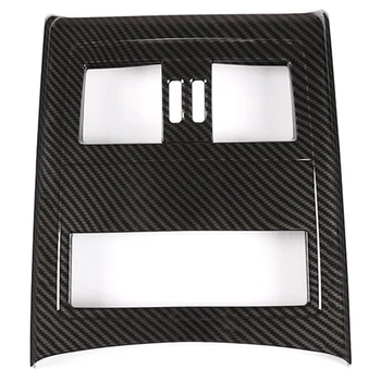 

For Bmw E90 2005-2012 3 Series Carbon Fiber Car Auto Interior Rear Air Condition Vent Air Outlet Frame Cover Trim Accessories