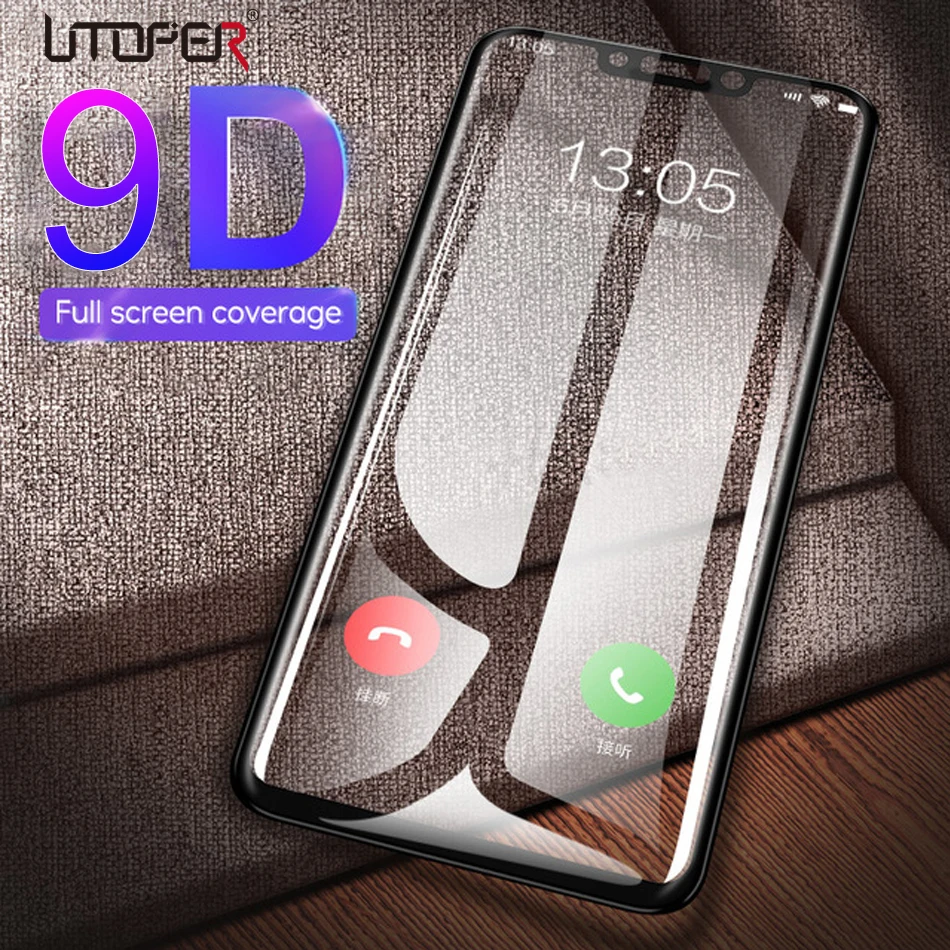 

9D Tempered Protector Glass For Huawei Mate 20 Lite Screen Glass ON For Huawei P20 Pro Honor 8X Max 10 Lite Glass Full Cover