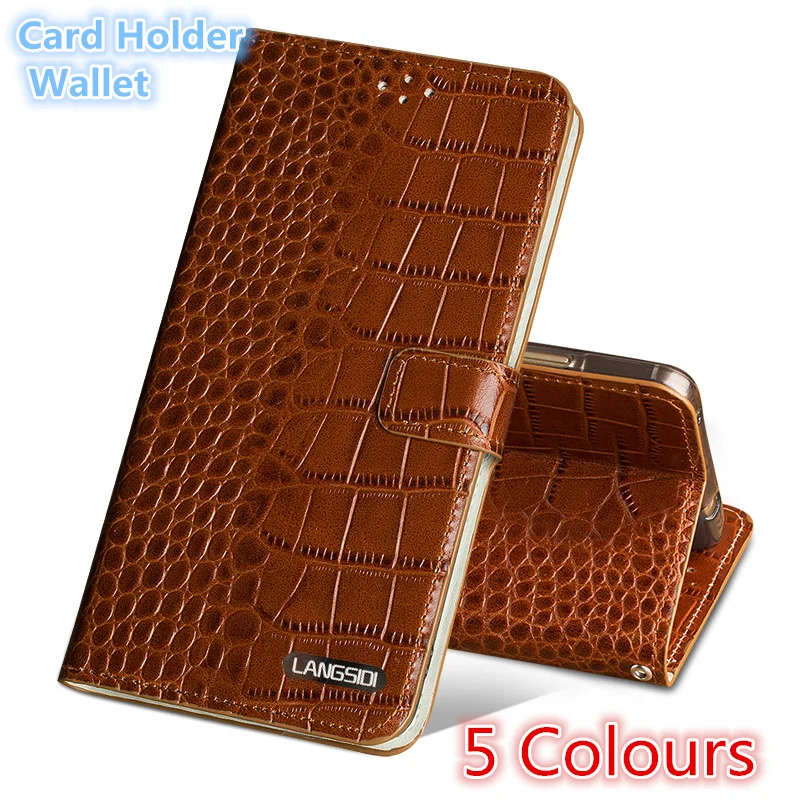  QH15 Wallet genuine leather flip case for iPhone XR(6.1') phone case for iPhone XR back case with c