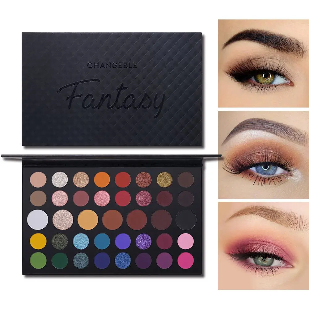 New James Makeup Palette 39 Smoky Nude Eyeshadow Palette Matte Eyeshadow Power Palette Sombras De Ojos Profesional - Eye Shadow - AliExpress