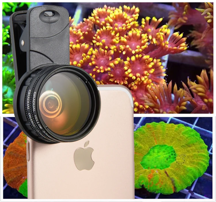 

DS deep sea 3 cylinder cylinder lens filter with macro lens mirror Coral Sea God.macro lens sea god mirror Coral Sea