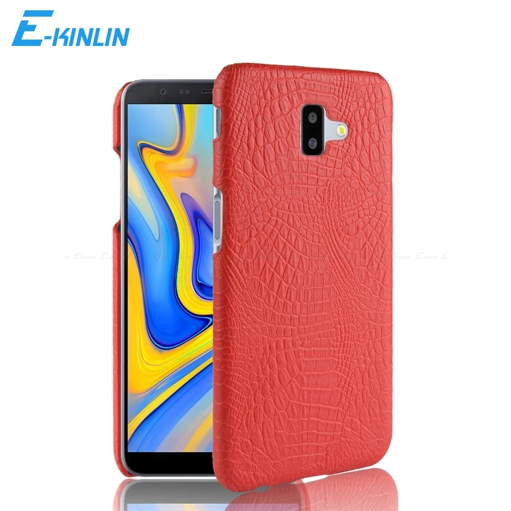 

Crocodile Snake Back Cover For Samsung Galaxy J8 J6 J4 Plus J3 J2 2018 J7 Duo Max J5 Prime J3 Pro 2017 J1 J2 2016 Leather Case
