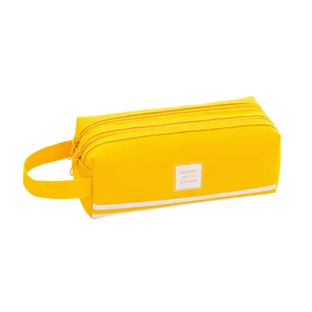 

Creative Double Zipper Pencil Case Kawaii Pencil Cases Large Pen Box Big For Girls Gifts Cute School Bag Stationery Supplies