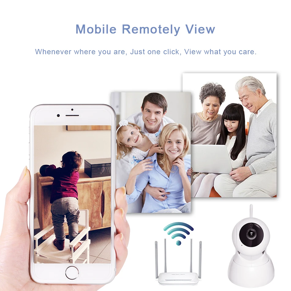 WIFI Camera Wireless IP Camera Wi-Fi  Indoor Webcam Onvif Looline Motion Detection Baby Monitor Looline