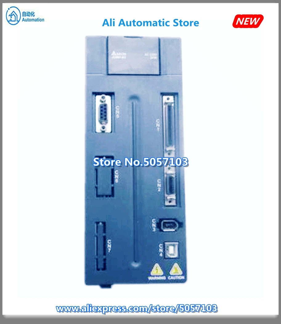 US $369.52 New ASDA22023L AC Servo Drive 3ph 220V 2KW 134A With FullClosed