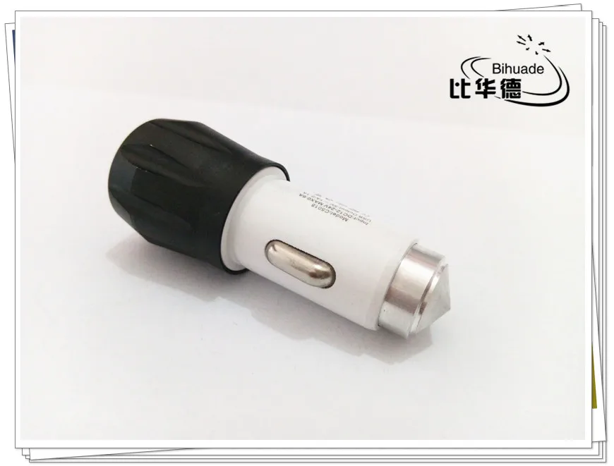 

BIHUADE New Arrival Car Charger Adaptor Bullet Dual Mini USB 2-Port Charge 2 USB devices