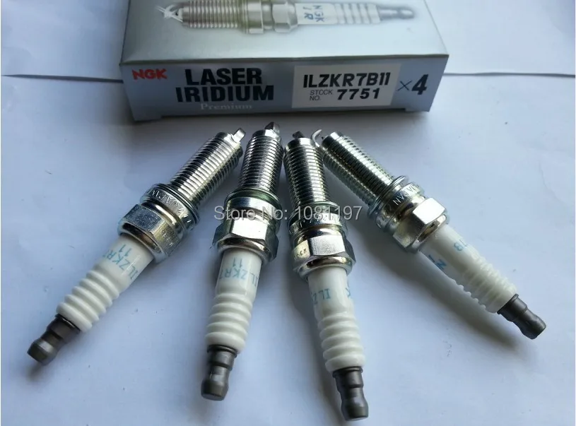 New OEM 6PCS Laser Iridium Resistor Performance Power Spark Plugs DILKAR7B11/1 