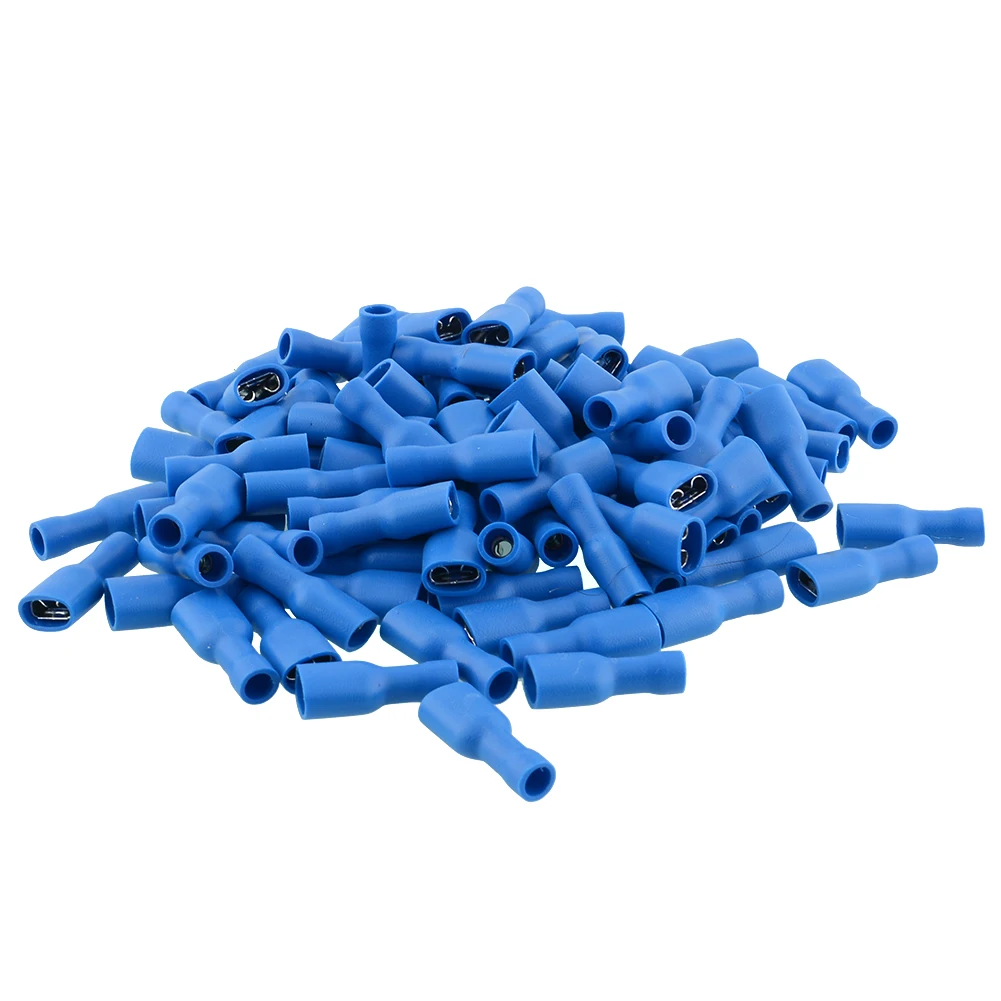 Buy 100x Blue Electrical Connectors connector Terminal