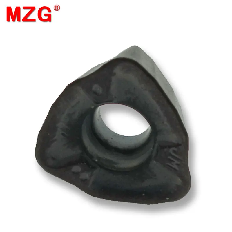 MZG JOMW08T320ZZSR-FT ZK73UQ Carbide Inserts for AJX Face Milling Cutter CNC Machining Tools Super Fast Mill Bar