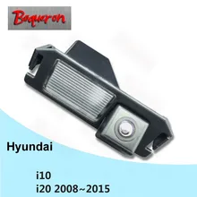 Для hyundai i10 i20 2008 ~ 2018 Автомобильная камера заднего вида HD CCD ночное видение Обратный Парковка резервного копирования камера NTSC PAL