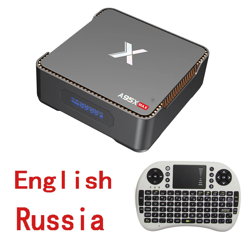 

4K new version TV BOX A95X MAX Amlogic S905 Android 8.1 4GB 64GB Bluetooth 4.2 USB 2.0 3.2 HDMI 2.1 With remote control