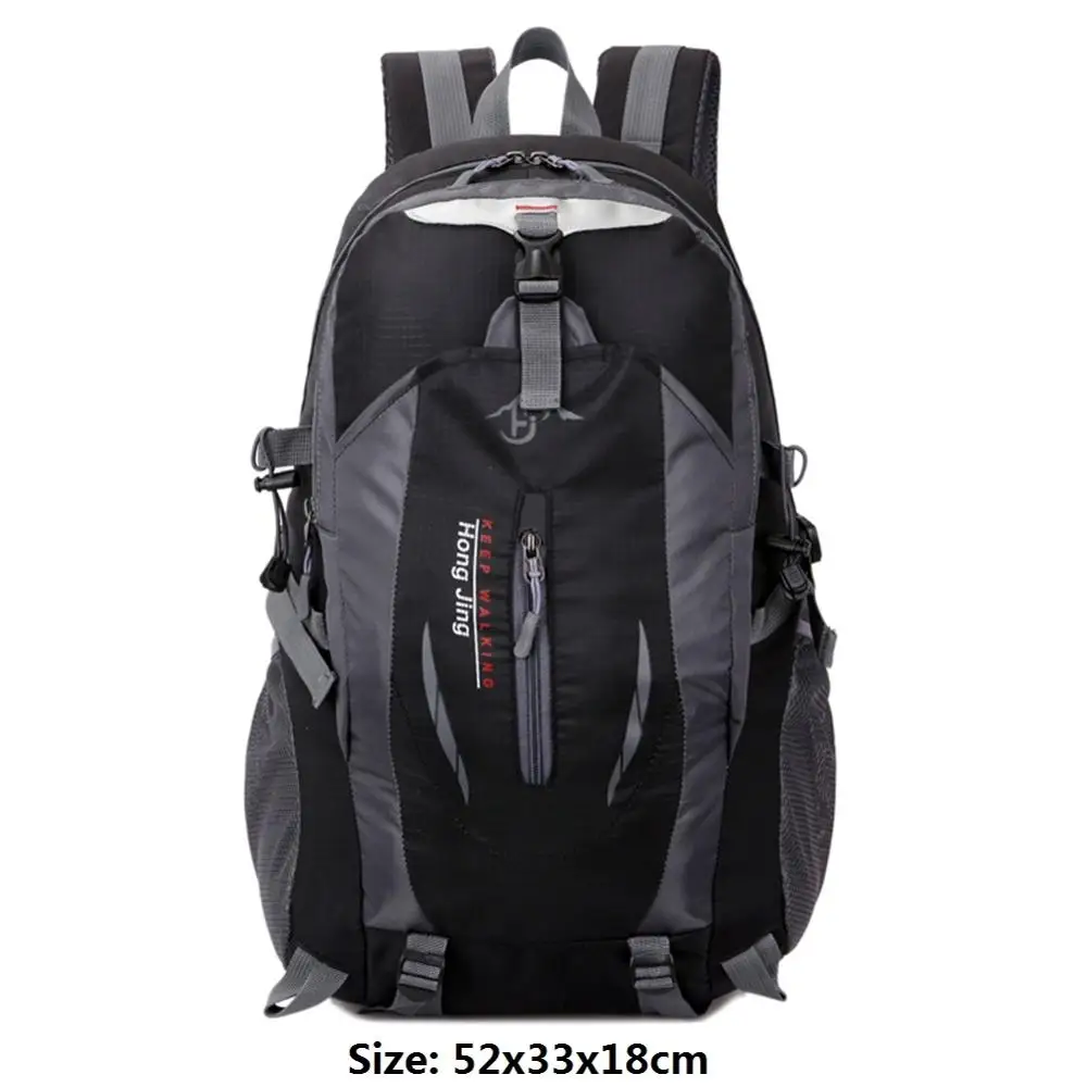 Уличный спортивный рюкзак, дорожная сумка для мужчин и женщин, рюкзак для мужчин, походные горные походные сумки, Mochila Bolsas Feminina Mujer - Цвет: Black
