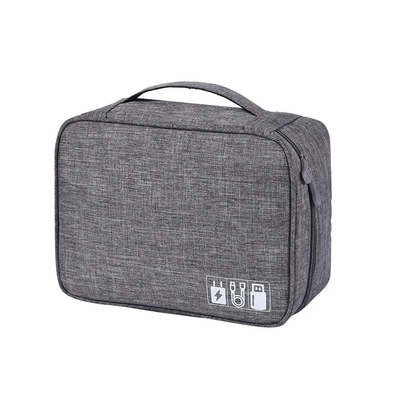 

Hot Organizers Makeup Organizers Cosmetic Organizers Data Line Bag Waterproof Chargers Charging Treasure Bag Bathroom Storage