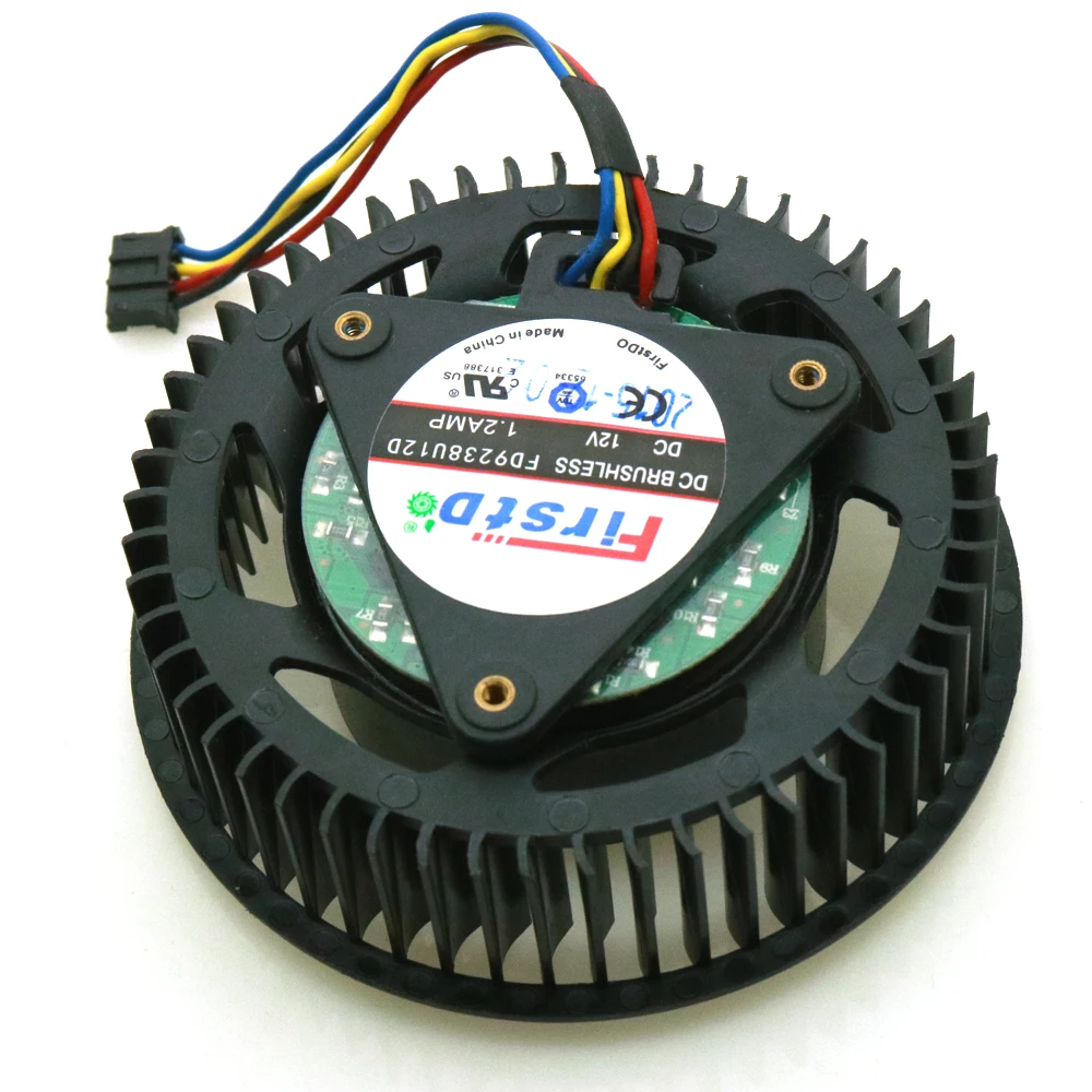 Free Shipping FD9238U12D 12V 1.2A 75mm 37*37*37mm VGA Fan For ASUS GTX960 TURBO GTX970 OC Graphics Card Cooler Cooling Fan