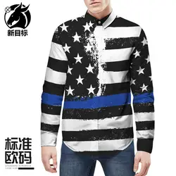 Длинная рубашка Leopard Для мужчин социальных китайский Стиль Для мужчин нижнее белье социальных Мужской Корейская одежда Для мужчин