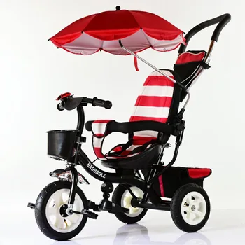 

Baby Stroller Activity & Gear Multi-functional awning kids tricycle wholesale hot fashion 3C certification Three Wheels Stroller