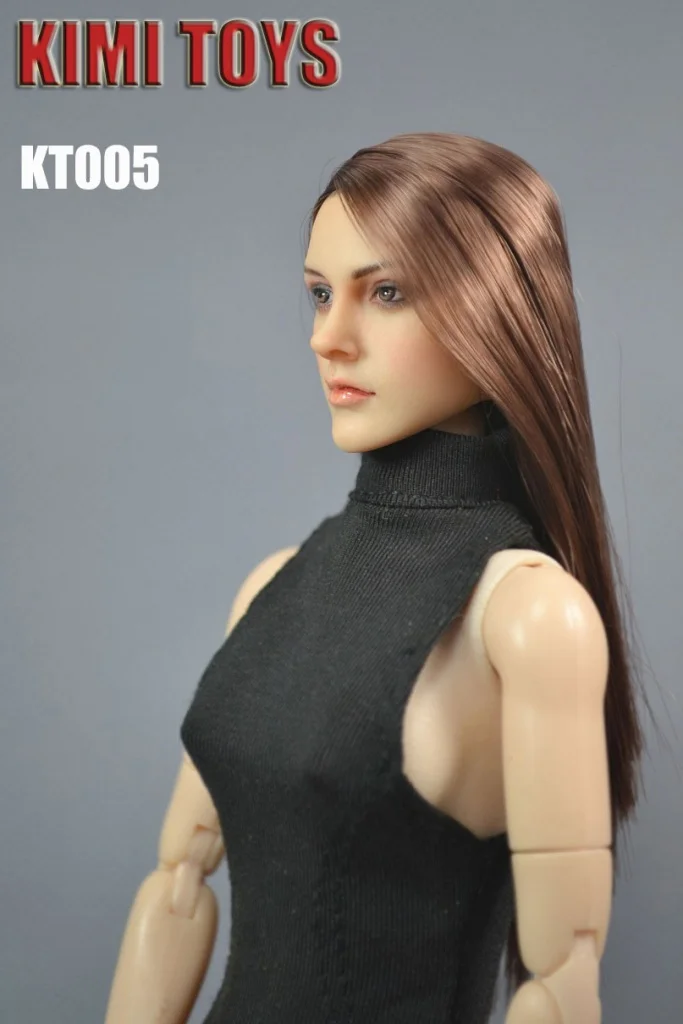 KIMI TOYS 1:6 KT004 European American Female Headsculpt Girl Head For 12/" Figure