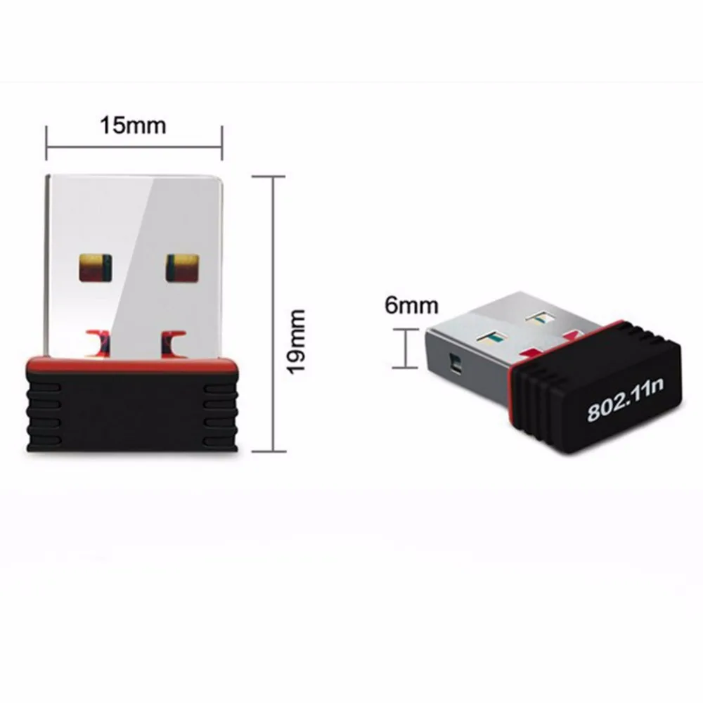 USB 2 0 150 Мбит/с 11n 4 ГГц Wifi Интернет ключ Nano беспроводной N адаптер поддерживает Windows