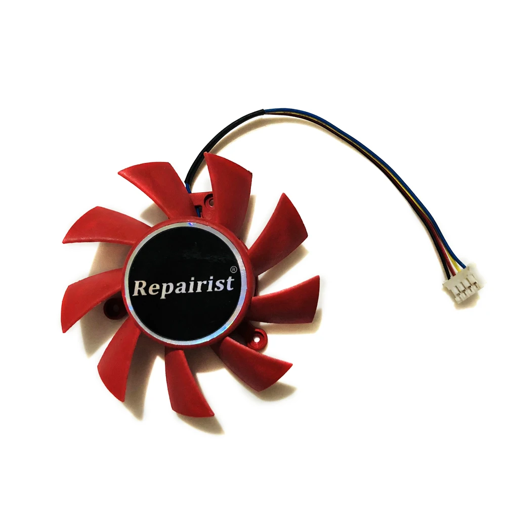 GPU VGA Cooler RX 570 Graphics Card Fan For Phantom Gaming M1 Radeon RX570 8G/4G Video Cards As Replacement