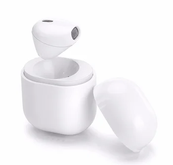 

2018 new mini monaural Wireless bluetoot earphone with Charging box for IOS Android mobile phone