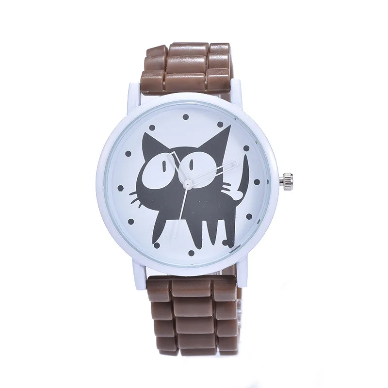 Новый Для женщин мода Аналог с силиконовым ремешком кварцевые наручные часы Роскошные Простой Стиль дизайнерский браслет женские часы reloj