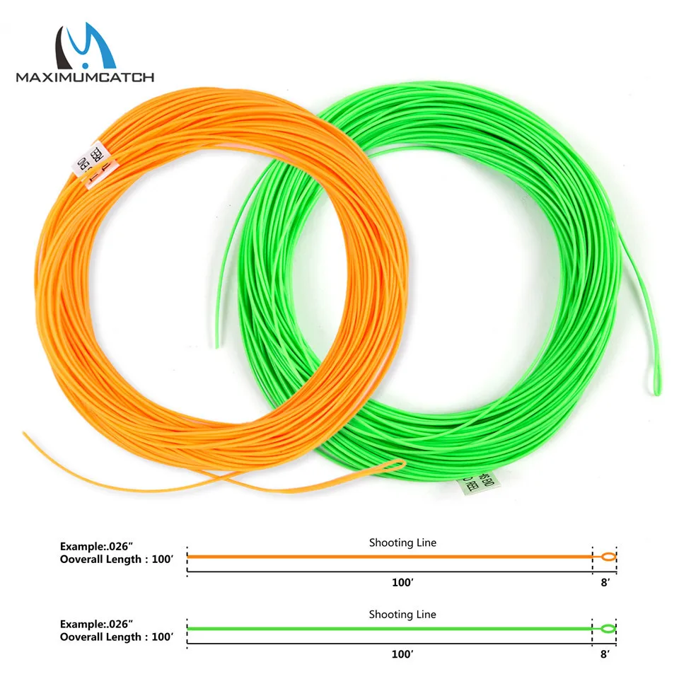 Maximumcatch 0,026 ''0,032'' 0,037 ''0,042'' Fly плавающая линия съемки/Беговая линия с фронтальной петлей