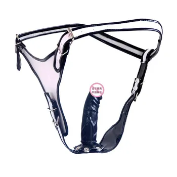 Removable Strapon Harness Dildo Anal Lesbian Strap On Dildo Chastity Belt Pants Sex Toys Sexy Costume Accessories For Woman Gay 6