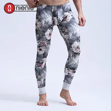 2 шт./партия, Новое мужское хлопковое термобелье, подштанники осень-зима, Сексуальные Теплые повседневные мужские брюки штаны из флиса-4 цвета